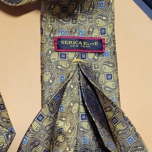 Seven folds SERICA ELITE MEN'S TIE, MADE IN USA